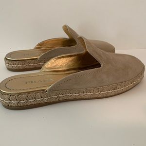 Prada Espadrille Loafer Mule